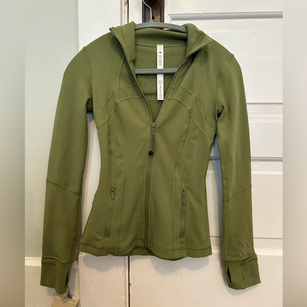 Green lululemon define jacket